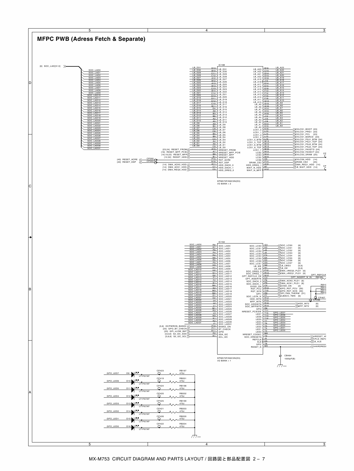 SHARP MX M623 M753 N U Circuit Diagrams-3